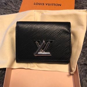 Just released Louis Vuitton LV Twist Black Wallet